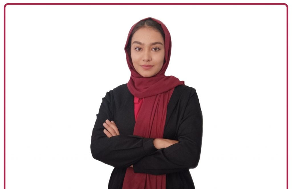 حانیه علیزاده 1024x663 - حانیه علیزاده <br> رتبه 168 <br> دبیری عربی دانشگاه فرهنگیان مشهد