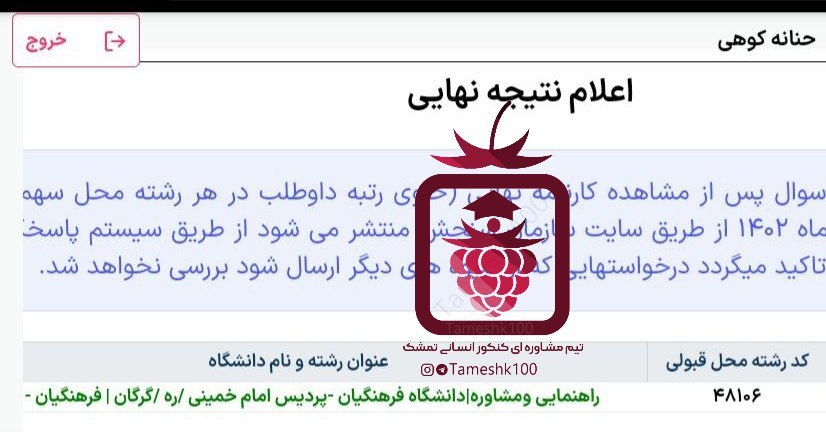 حنانه کوهی - حنانه کوهی <br> راهنمایی و مشاوره فرهنگیان گرگان
