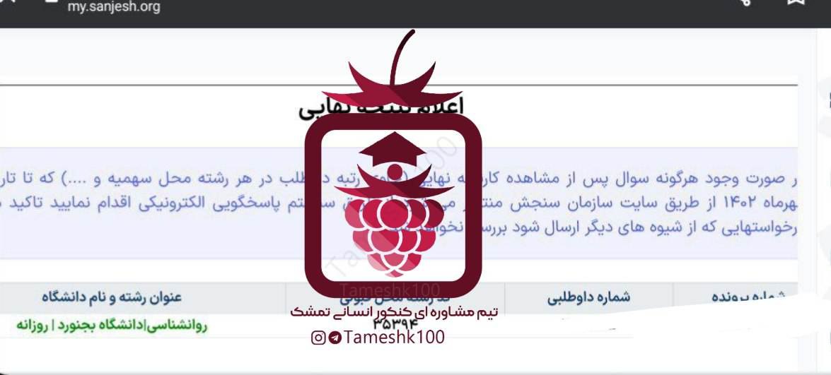 حانیه معصومیان - حانیه معصومیان <br> روانشناسی دانشگاه بجنورد