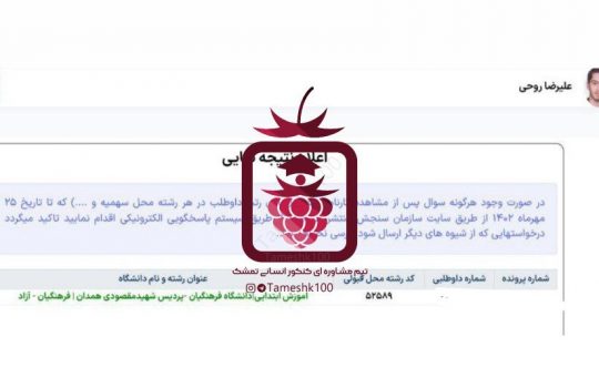 علیرضا روحی 540x350 - علیرضا روحی <br> آموزش ابتدایی فرهنگیان همدان