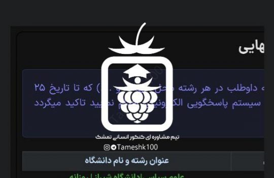 فاطمه تمدن 540x350 - فاطمه تمدن <br> علوم سیاسی دانشگاه شیراز