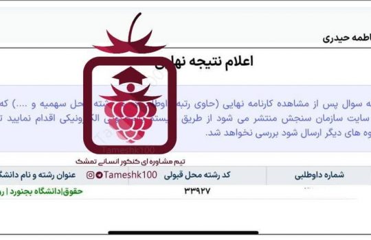 فاطمه حیدری 1 540x350 - فاطمه حیدری <br> حقوق دانشگاه بجنورد