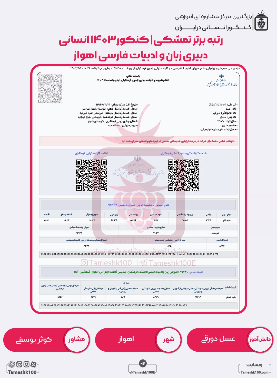 عسل دورقی min - عسل دورقی <br> دبیری زبان و ادبیات فارسی اهواز