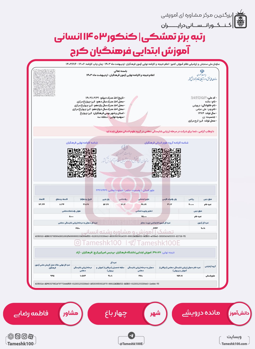 مائده درویشی min - مائده درویشی <br> آموزش ابتدایی فرهنگیان کرج