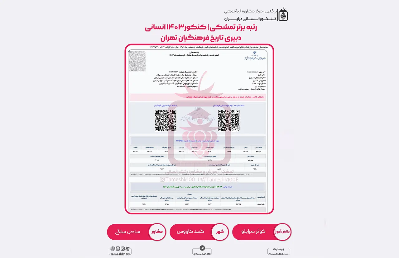 سرایلو - کوثر سرایلو <br> دبیری تاریخ فرهنگیان تهران