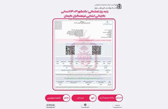 یگانه محمودآبادی 540x350 - یگانه محمودآبادی <br> کاردانی ابتدایی فرهنگیان کرمان