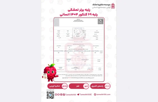 یاسمن قنبری1 540x350 - "تمشک"