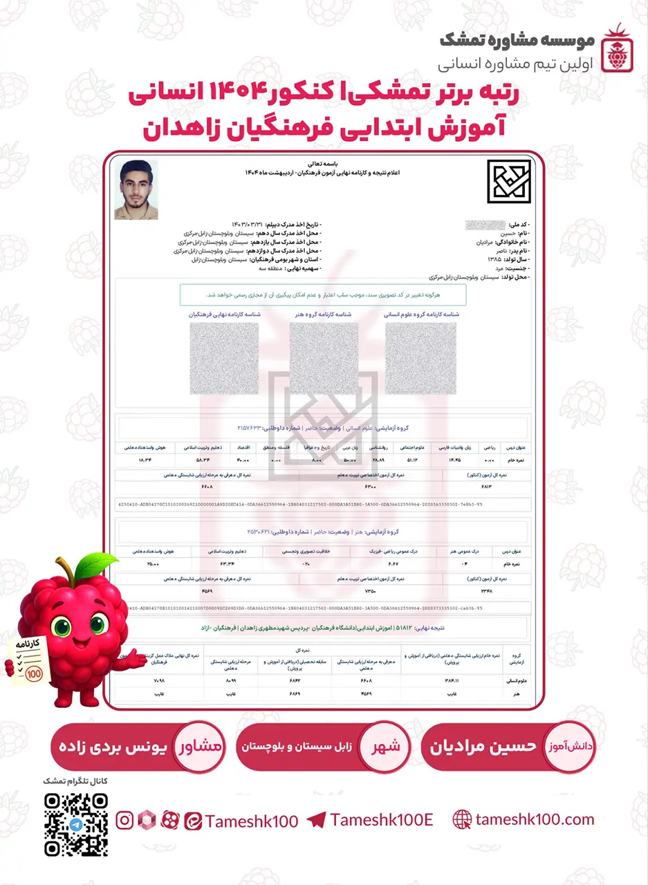 حسین مرادیان - حسین مرادیان <br> آموزش ابتدایی فرهنگیان زاهدان