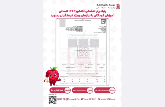 سادات تقی پور1 540x350 - مبینا سادات تقی پور<br> کودکان با نیازهای ویژه فرهنگیان بجنورد