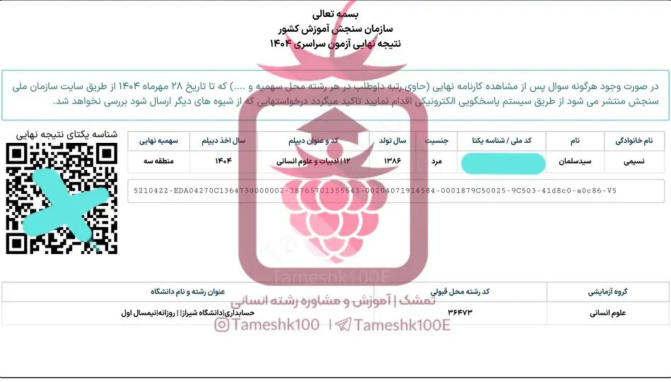نسیمی - سلمان نسیمی <br>حسابداری دانشگاه شیراز