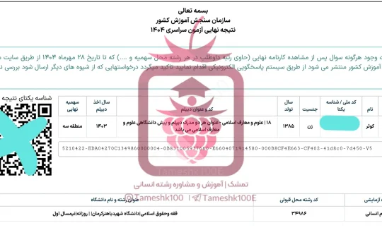 کوثر درودی 540x350 - کوثر درودی<br>فقه و حقوق دانشگاه کرمان